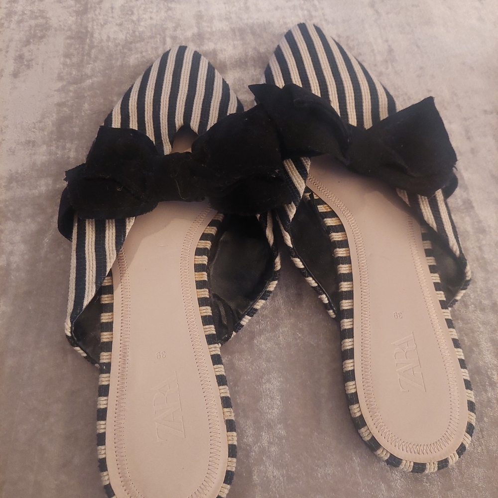 Zara gently worn mule